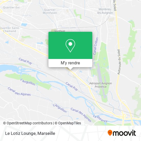 Le Lotiz Lounge plan