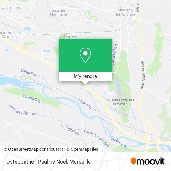 Ostéopathe - Pauline Noel plan