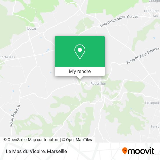 Le Mas du Vicaire plan