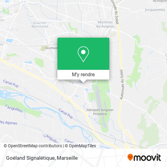 Goéland Signalétique plan