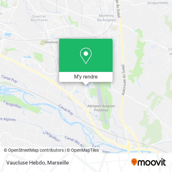 Vaucluse Hebdo plan
