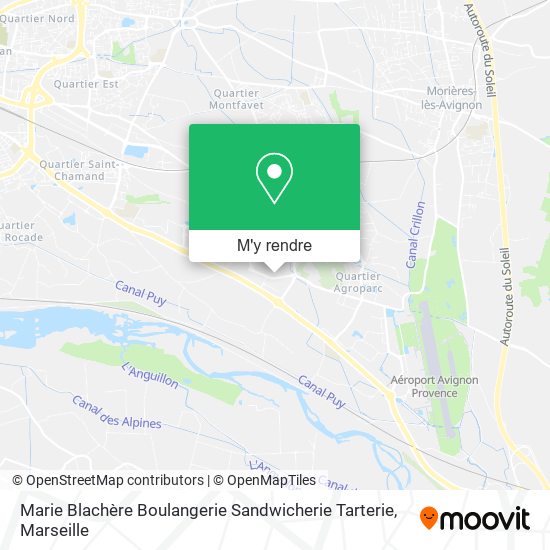 Marie Blachère Boulangerie Sandwicherie Tarterie plan