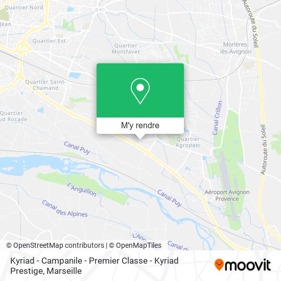 Kyriad - Campanile - Premier Classe - Kyriad Prestige plan