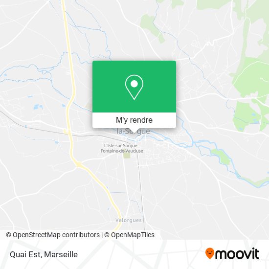 Quai Est plan