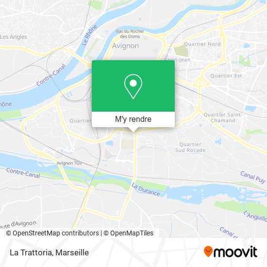 La Trattoria plan