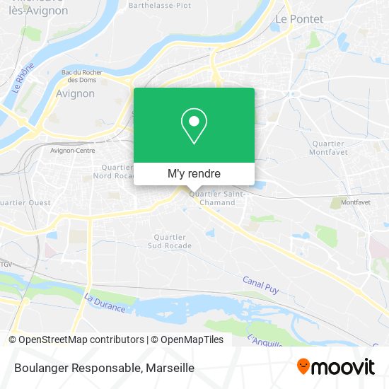 Boulanger Responsable plan