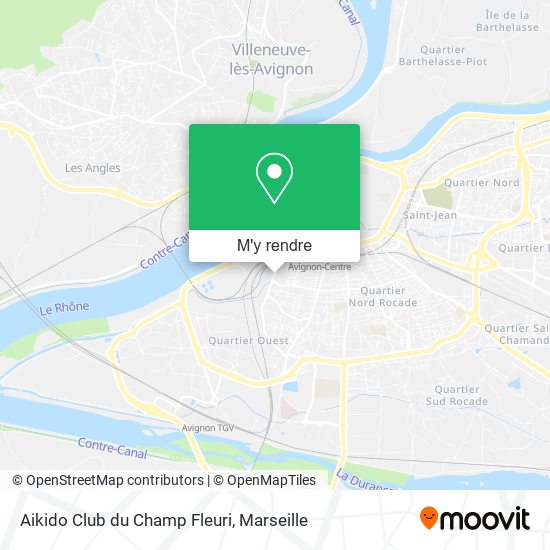 Aikido Club du Champ Fleuri plan