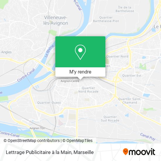 Lettrage Publicitaire à la Main plan