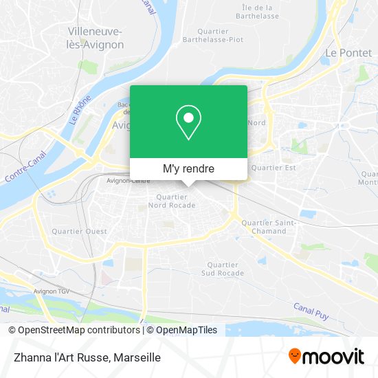 Zhanna l'Art Russe plan