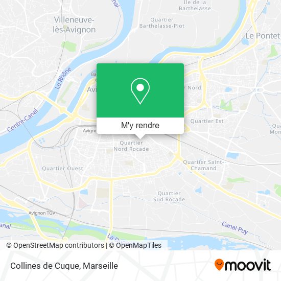 Collines de Cuque plan