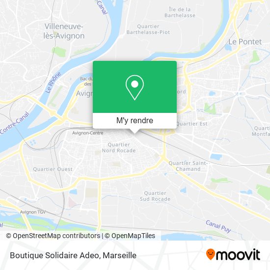 Boutique Solidaire Adeo plan