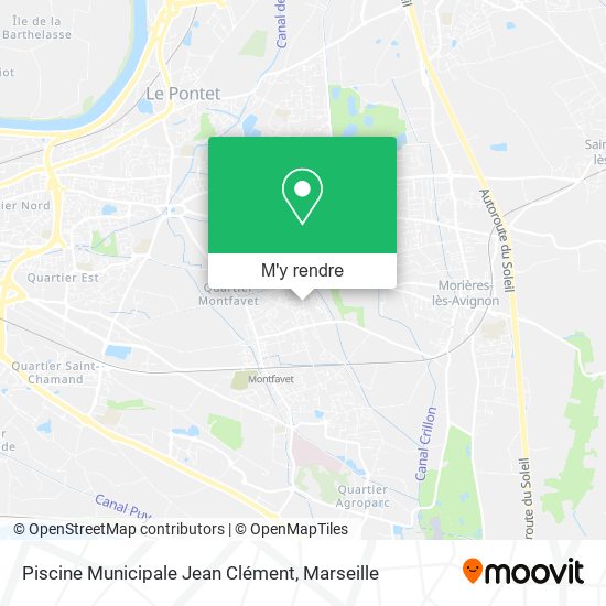 Piscine Municipale Jean Clément plan