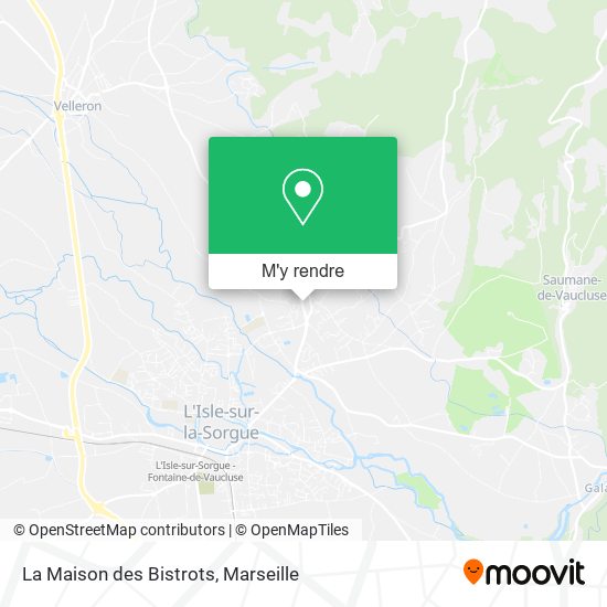 La Maison des Bistrots plan