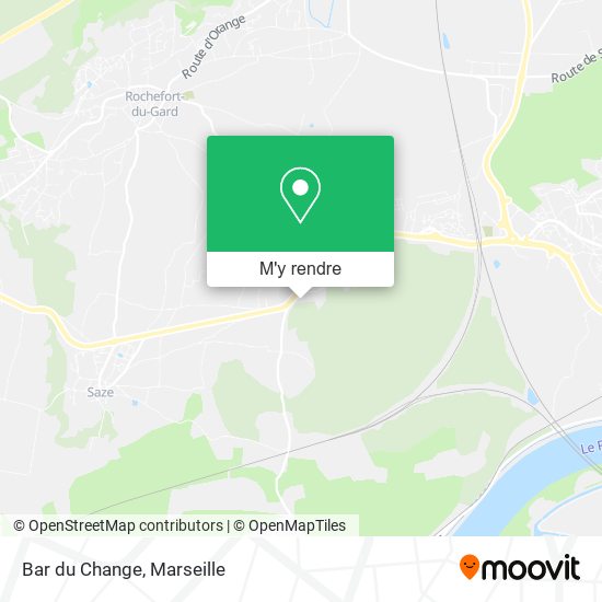 Bar du Change plan