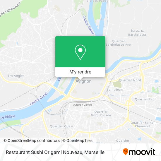 Restaurant Sushi Origami Nouveau plan