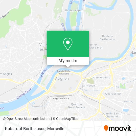 Kabarouf Barthelasse plan