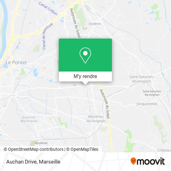 Auchan Drive plan