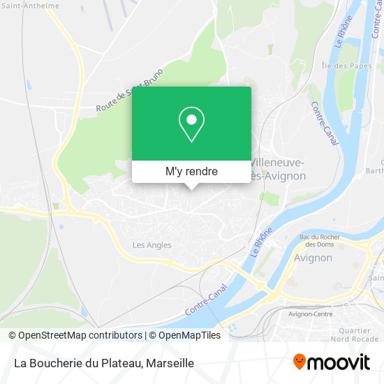 La Boucherie du Plateau plan