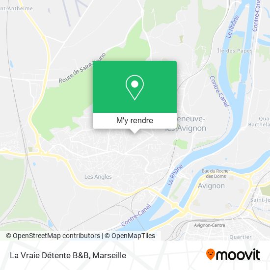 La Vraie Détente B&B plan