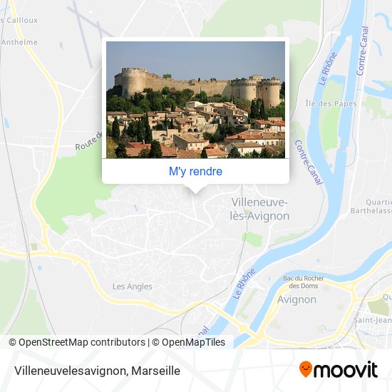 Villeneuvelesavignon plan