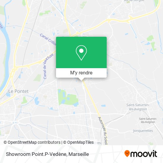 Showroom Point.P-Vedène plan