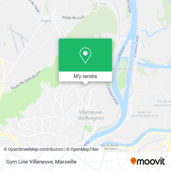 Gym Line Villeneuve plan