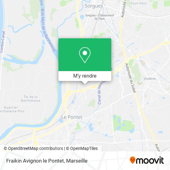 Fraikin Avignon le Pontet plan