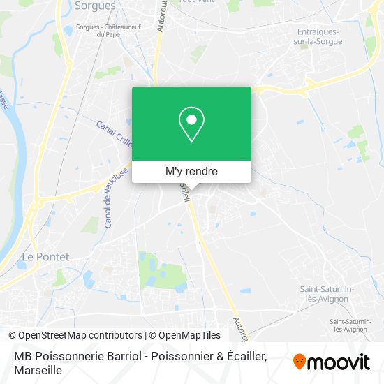 MB Poissonnerie Barriol - Poissonnier & Écailler plan