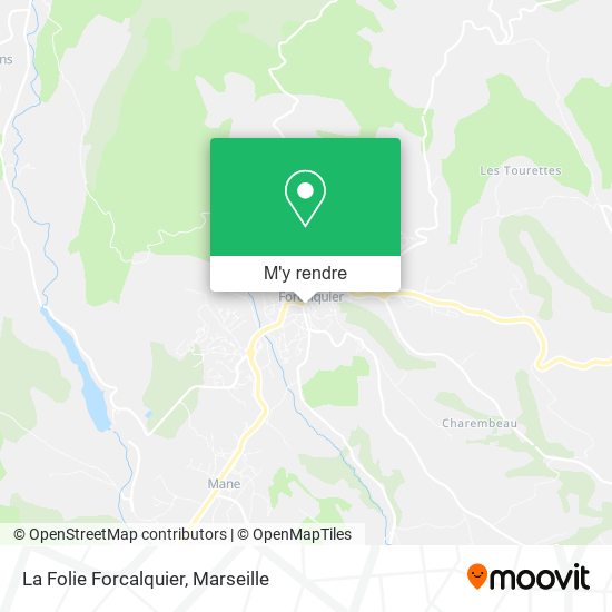 La Folie Forcalquier plan