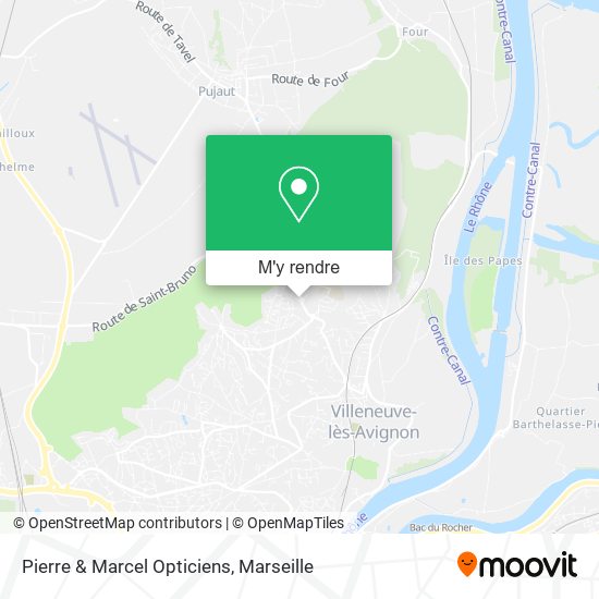Pierre & Marcel Opticiens plan