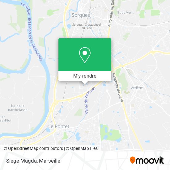 Siège Magda plan