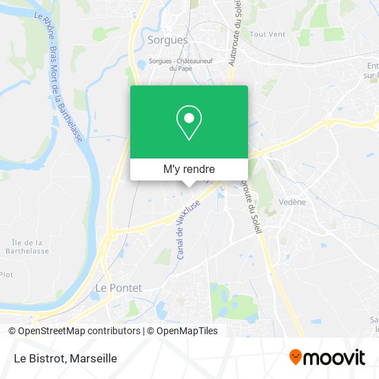 Le Bistrot plan