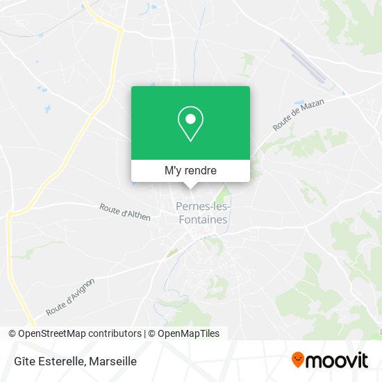Gîte Esterelle plan