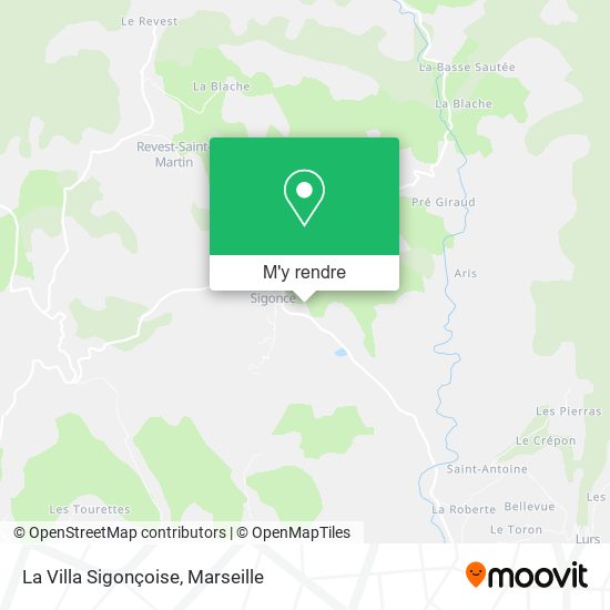 La Villa Sigonçoise plan