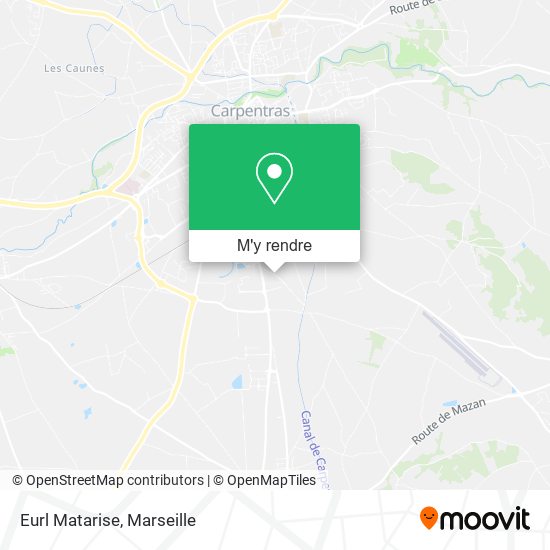 Eurl Matarise plan
