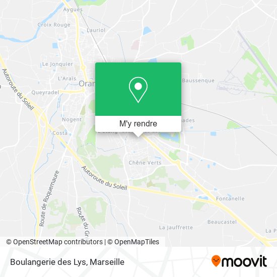 Boulangerie des Lys plan