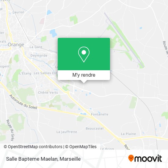 Salle Bapteme Maelan plan