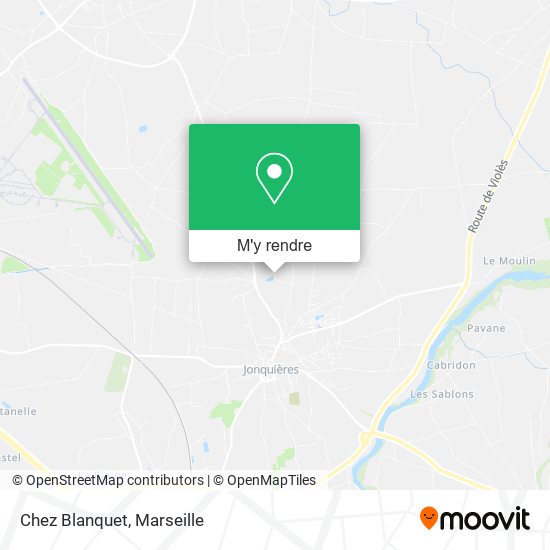Chez Blanquet plan