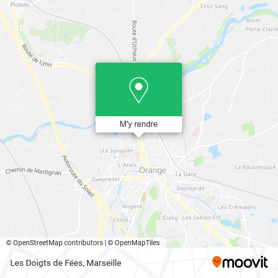 Les Doigts de Fées plan