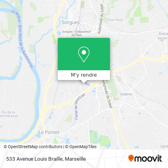 533 Avenue Louis Braille plan