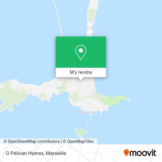 O Pélican Hyeres plan