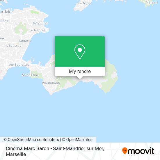 Cinéma Marc Baron - Saint-Mandrier sur Mer plan