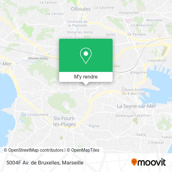 5004F Av. de Bruxelles plan