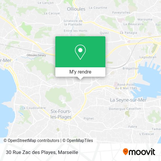 30 Rue Zac des Playes plan