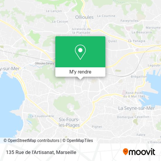 135 Rue de l'Artisanat plan