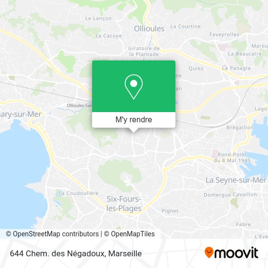 644 Chem. des Négadoux plan