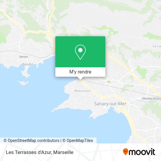 Les Terrasses d'Azur plan