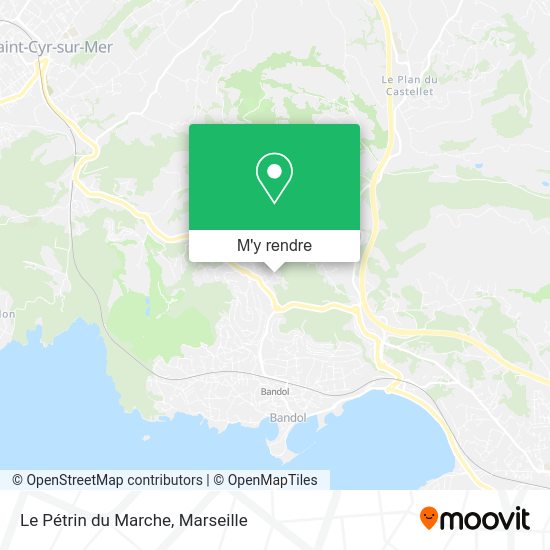 Le Pétrin du Marche plan