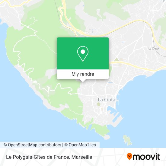 Le Polygala-Gîtes de France plan