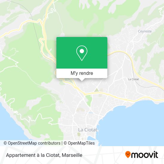 Appartement à la Ciotat plan
